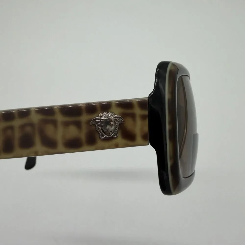 Vintage Versace MOD 4022 Sunglasses Medusa Tortoise Brown Bifocal Designer
